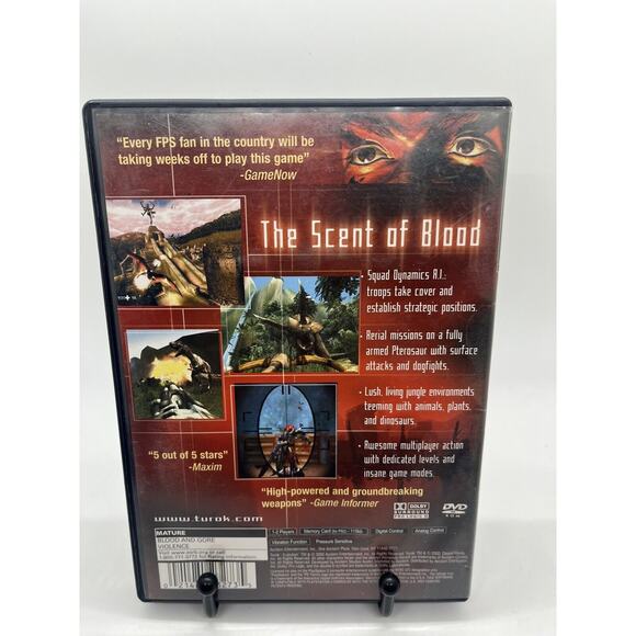 Turok Evolution PS2 PlayStation 2 Complete CIB - Tested - Picture 2 of 8